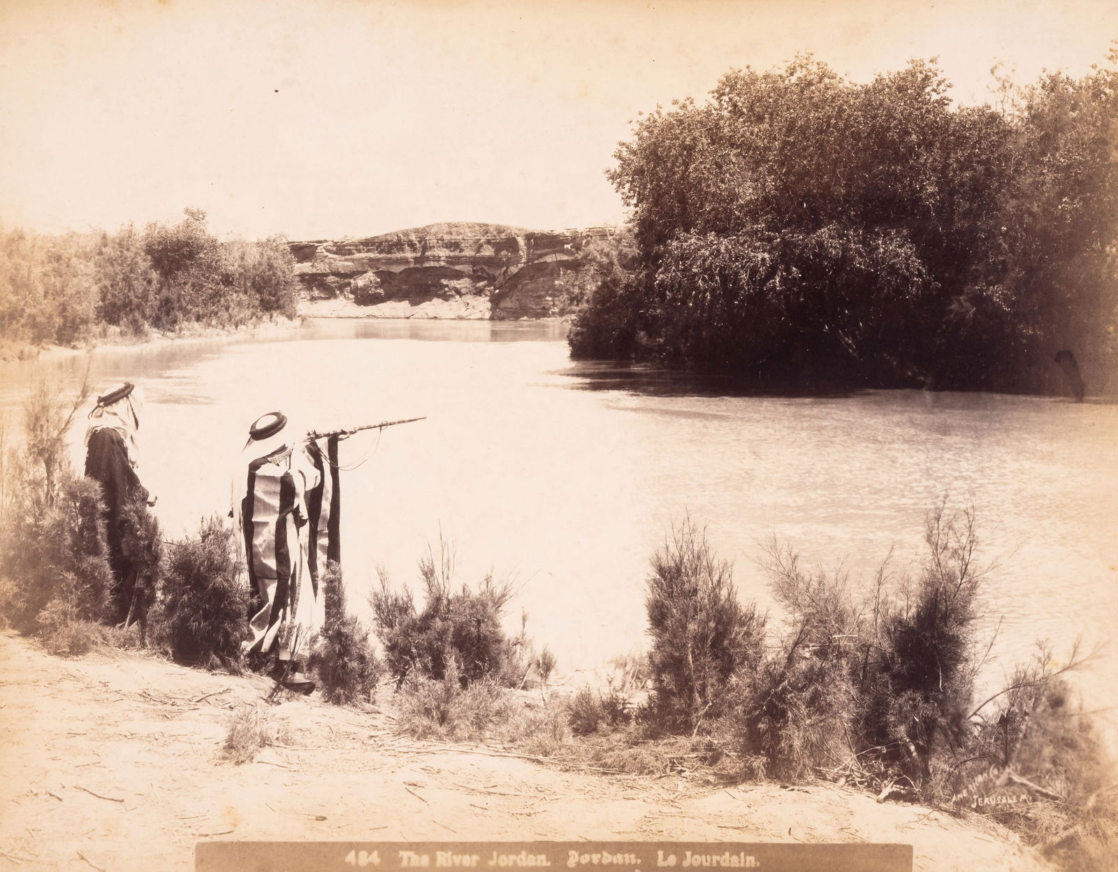 Levant.- Vester (Frederick) Photographs of the Holy-Land, Jerusalem, The American Colony Store,: Levant.- Vester (Frederick & Co.) Photographs of the Holy-Land, 24 vintage albumen prints captioned in the negative, each c.270 x 210 mm., 2 later photographic prints loosely inserted, light marginal