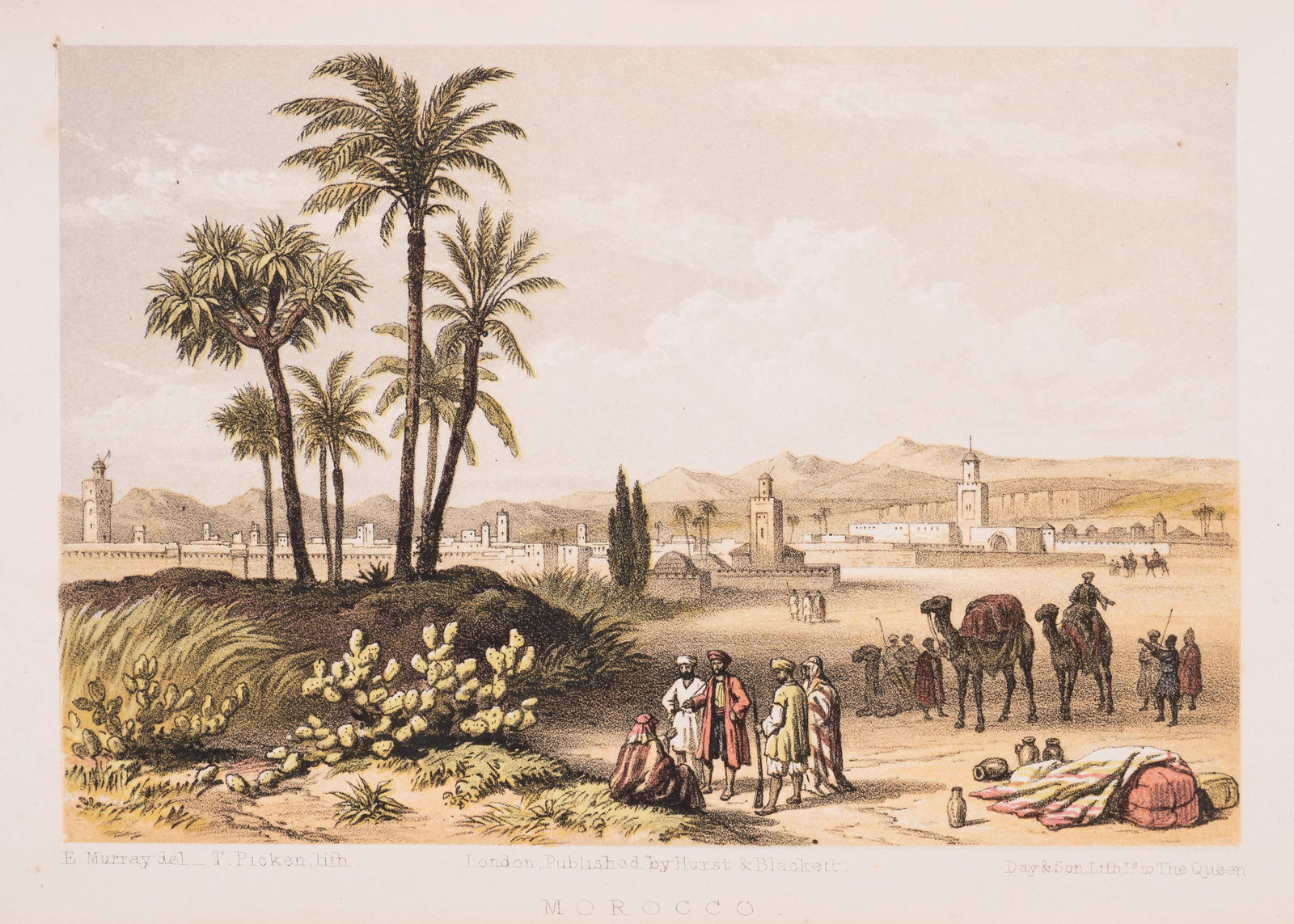 Mediterranean.- Murray (Elizabeth) Sixteen Years of an Artist's Life in Morocco, Spain, and the (1 of 1)