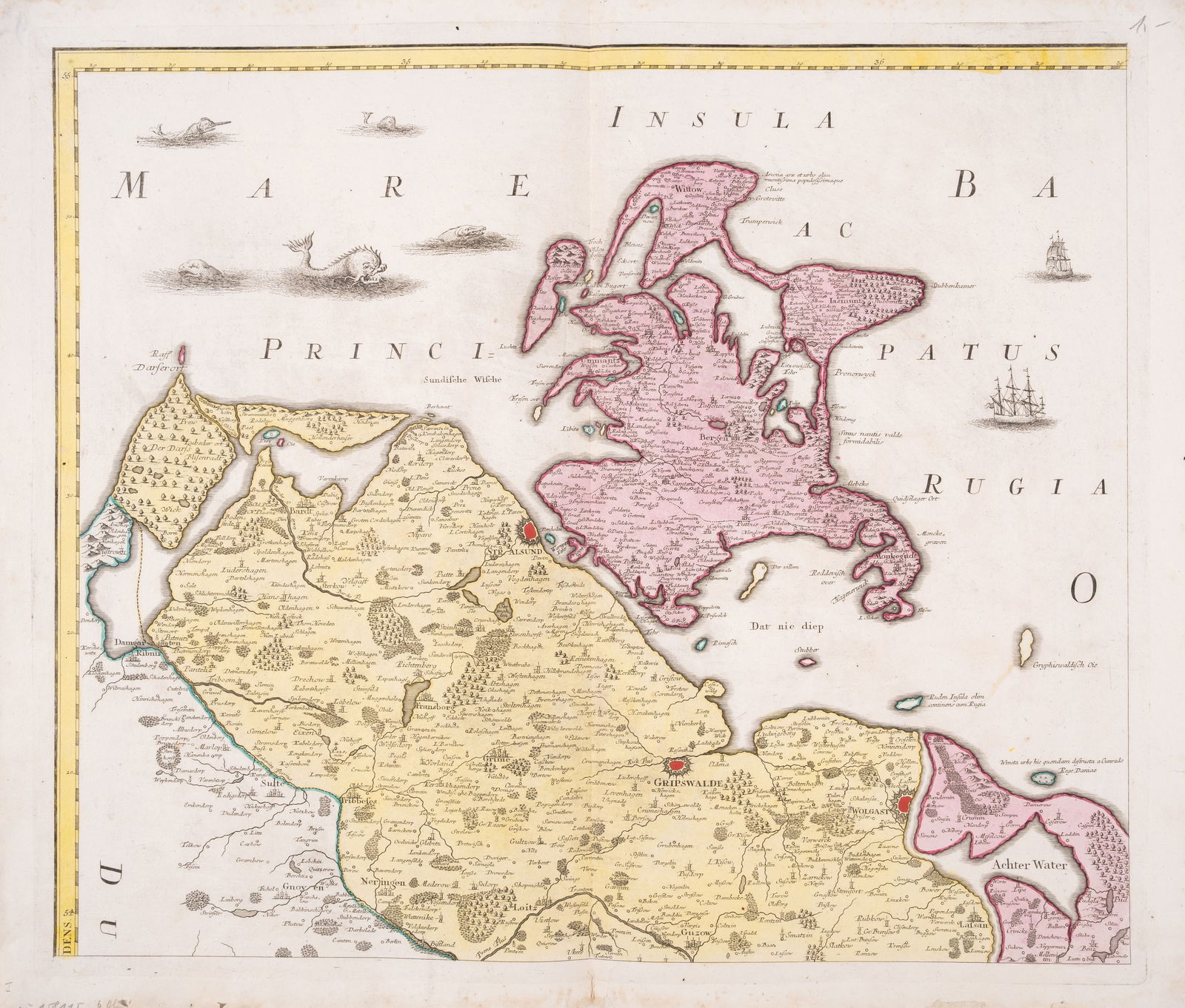 Poland.- Lotter (Tobias Conrad) Ducatus Pomeraniae Citerioris et Ulterioris. Principatibus,: Poland.- Lotter (Tobias Conrad) Ducatus Pomeraniae Citerioris et Ulterioris. Principatibus, Comitatibus urbibus suis definitae Nova et Ampla Descriptio geographica, six sheet map of Pomeriania, engrav