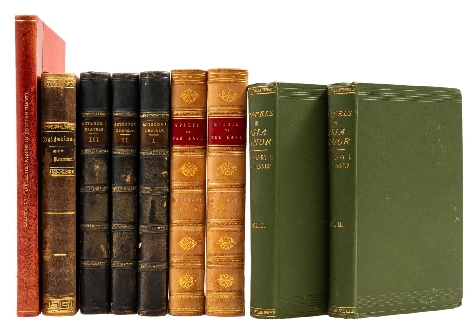 Turkey.- Lennep (Rev. Henry J. van) Travels in Little-Known Parts of Asia Minor, 2 vol., first (1 of 1)