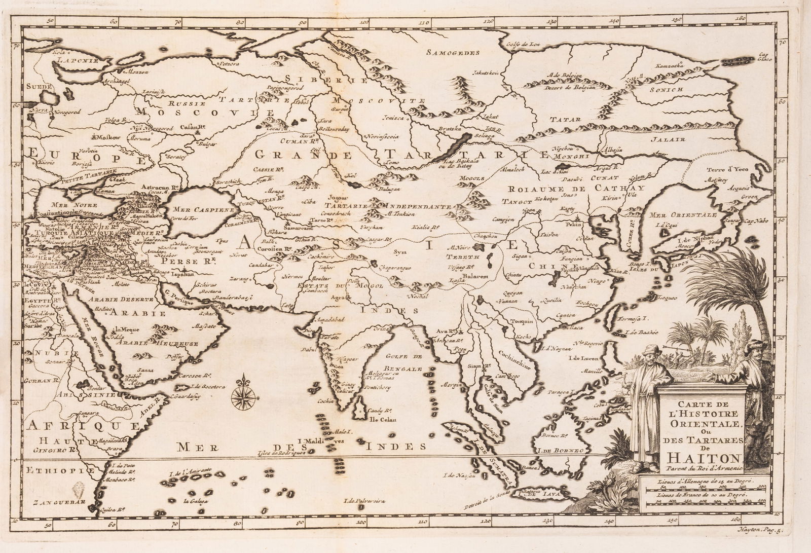 Voyages.- Bergeron (Pierre, editor) Voyages faits principalement en Asie dans les XII, XIII, XIV, et: Voyages.- Bergeron (Pierre, editor) Voyages faits principalement en Asie dans les XII, XIII, XIV, et XV Siecles...accompagnés de l'Histoire des Sarasins et de Tartares, 2 vol., titles in red & black