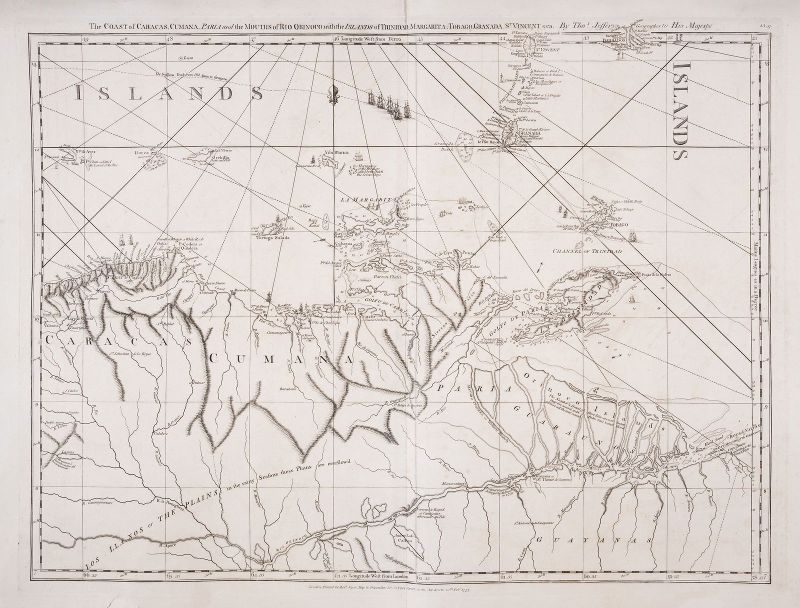 West Indies.- Lesser Antilles.- Blaeu (Johannes) and others. Six maps of the coast off Caracas, (1 of 1)