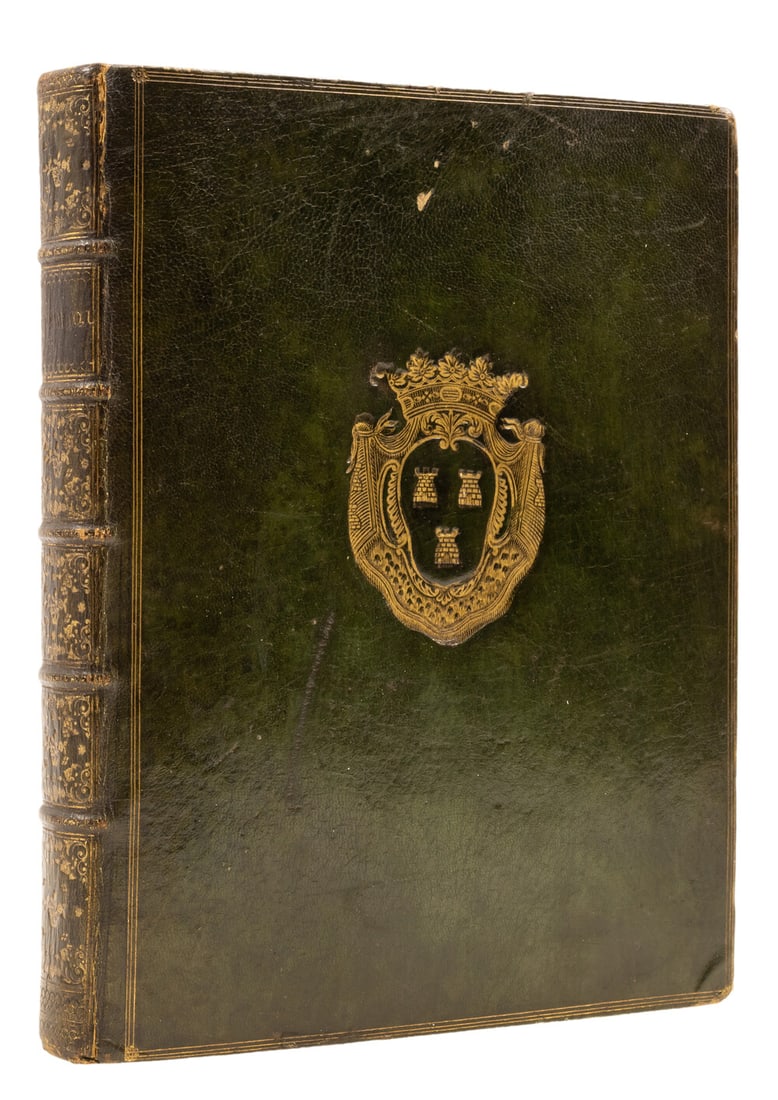 Binding, arms of Madame de Pompadour.- Fénelon (François de Salignac) Les Aventures de Telemaque, (1 of 1)