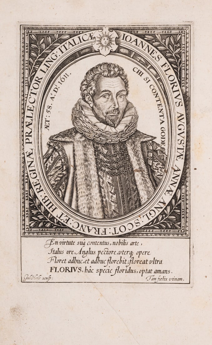 Montaigne (Michel de) Essayes written in French by Michael Lord of Montaigne..., translated by John (1 of 1)