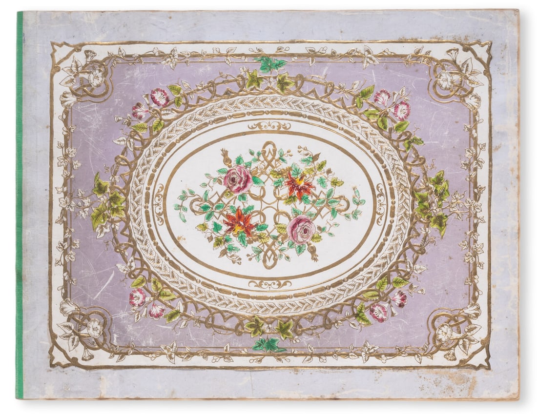 Calligraphy.- Walker (John) Progressive Specimens of Penmanship, calligraphic manuscript, Stamford, (1 of 1)