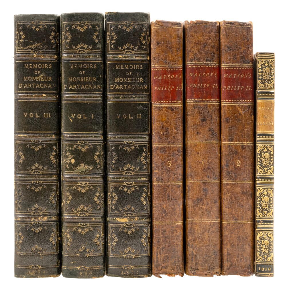 [Courtilz de Sandras (Gatien de)] & Ralph Nevill. Memoirs of Monsieur d'Artagnan, 3 vol., first (1 of 1)