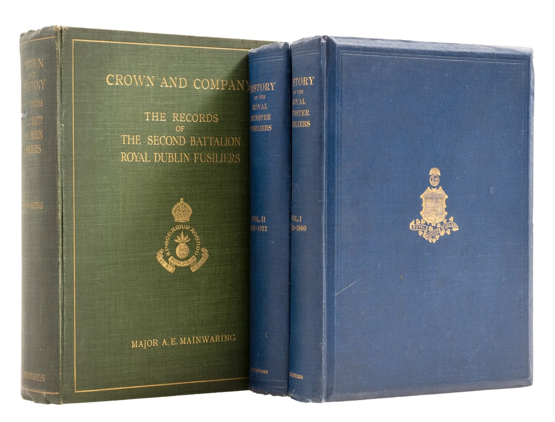 Military.- McCance (Captain S.) History of the Royal Munster Fusiliers, 2 vol., first edition, (1 of 1)