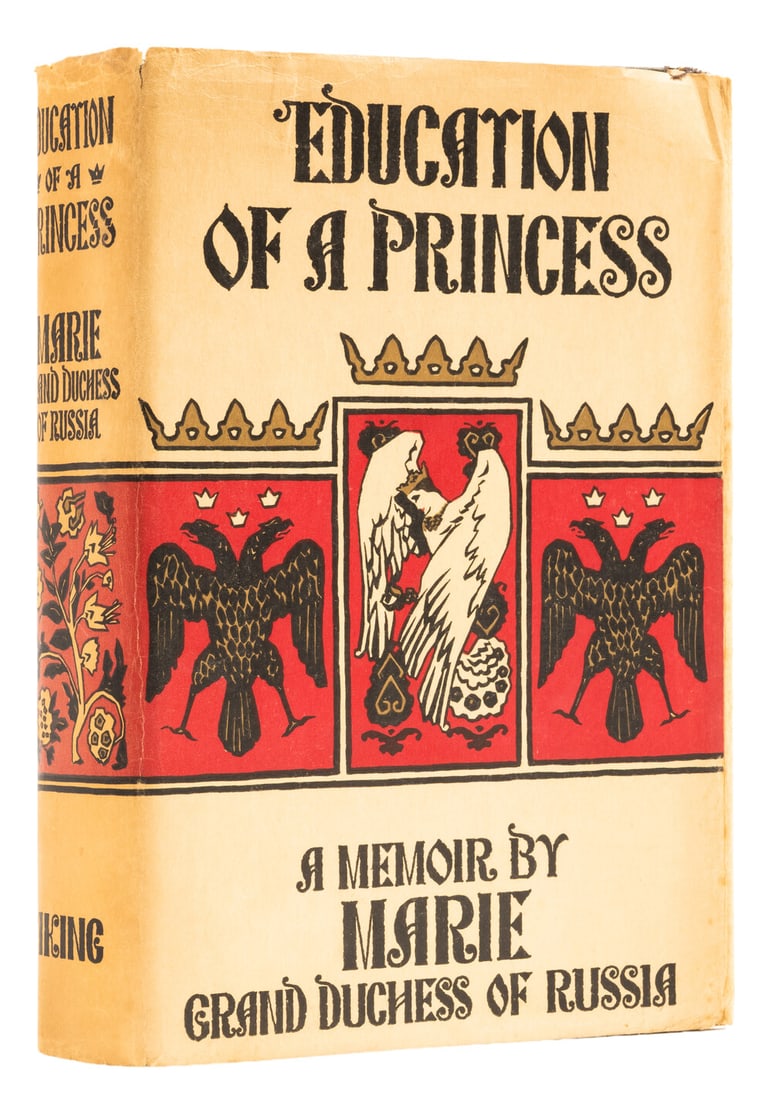 Pavlovna (Grand Duchess Maria) Education of a Princess. A Memoir, fourth reprint, signed by the (1 of 2)