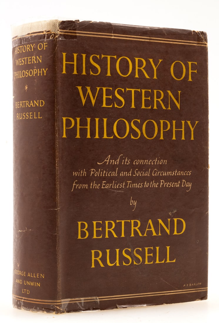 Russell (Bertrand) History of Western Philosophy, first edition, 1946. (1 of 1)