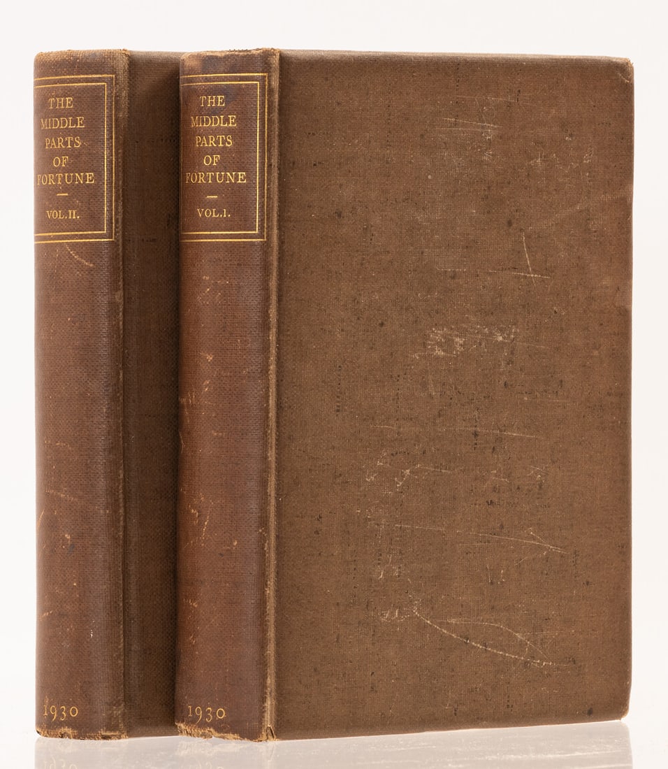[Manning (Frederick)] The Middle Parts of Fortune, 2 vol., first edition, one of 520 copies, 1929. (1 of 1)