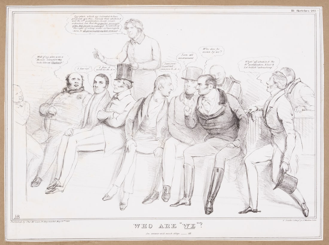 [Doyle (John)] "H.B." Political Sketches, vol. 3 only (of 9), c. 1830. (1 of 1)