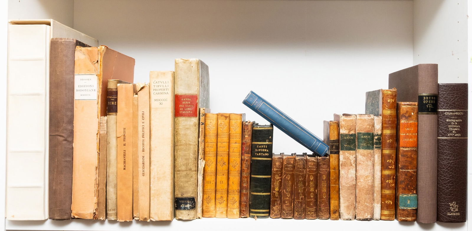 Bodoni .- Brooks (H.C.) Compendiosa Bibliografia di Edizioni Bodoniane, Florence, 1927; and others (1 of 1)