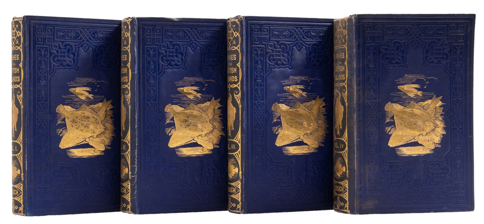 Angling.- Couch (Jonathan) A History of the Fishes of the British Islands, 4 vol., first edition, (1 of 1)