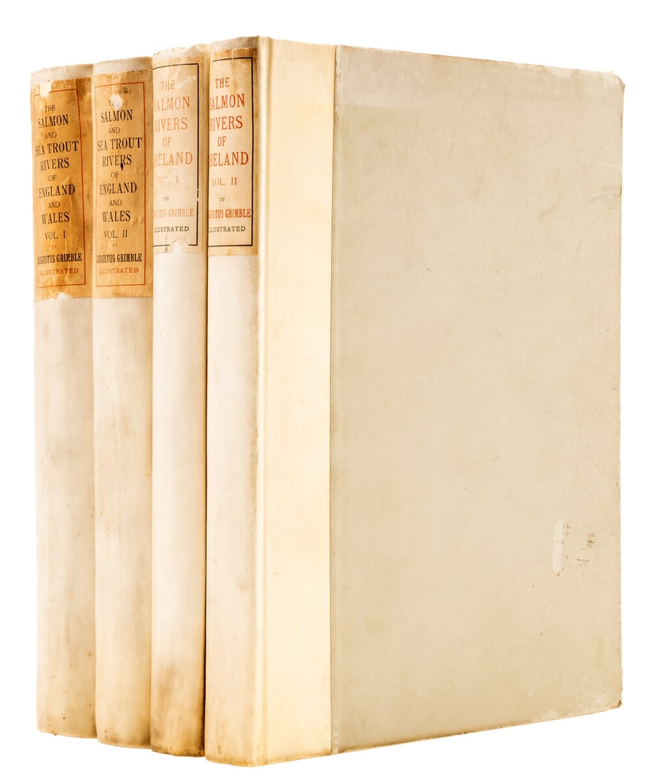 Angling.- Grimble (Augustus) The Salmon and Sea Trout Rivers of England and Wales, 2 vol., one of (1 of 1)