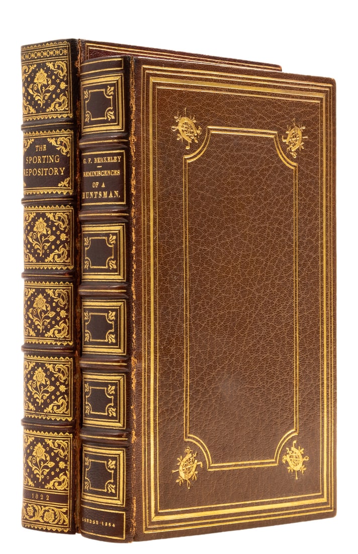 Alken (Henry) The Sporting Repository, containing Horse-Racing..., first edition, later red morocco (1 of 1)