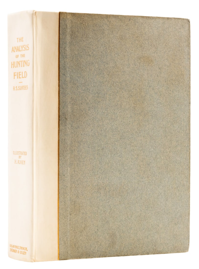 Surtees (Robert Smith) The Analysis of the Hunting Field, deluxe edition, one of 50 copies, 1903; (1 of 2)