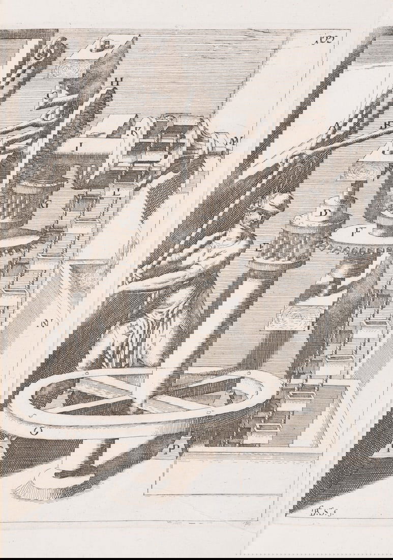 Mechanics.- Böckler (Georg Andreas) Theatrum Machinarum Novum, first edition, Nuremberg, Christoff (1 of 1)