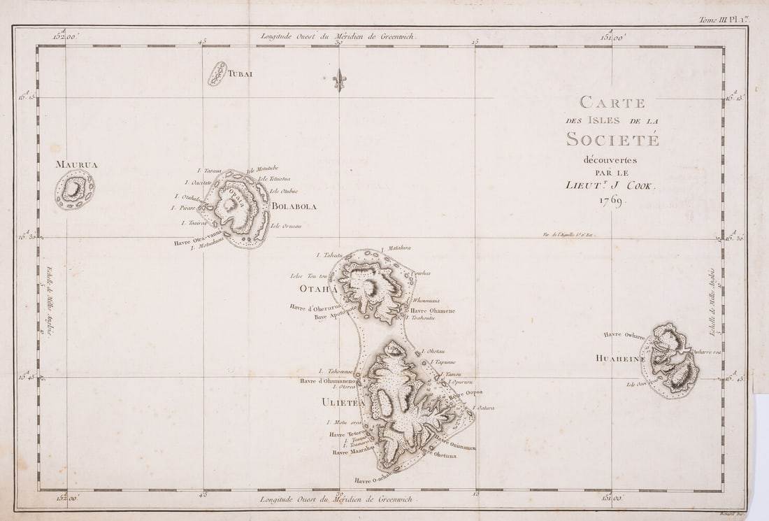 Polynesia and Australasia.- Cook (Captain James) and others. Collection of ten maps of islands in: Polynesia and Australasia.- Cook (Captain James) and others. Collection of ten maps of islands in the Pacific, Indian, and Southern Oceans<