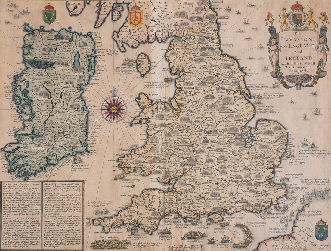 Britain.- Speed (John) The Invasions of England and Ireland with all their Civill Wars since the (1 of 1)
