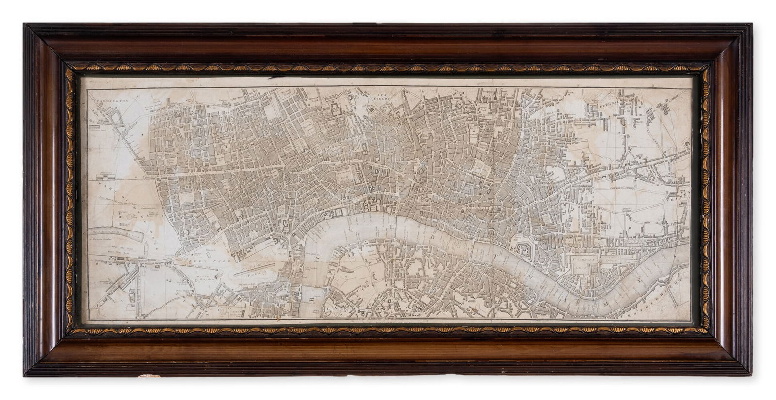 London.- Owen (W.) The Ichnography of the Cities of London and Westminster and the Borough of (1 of 1)