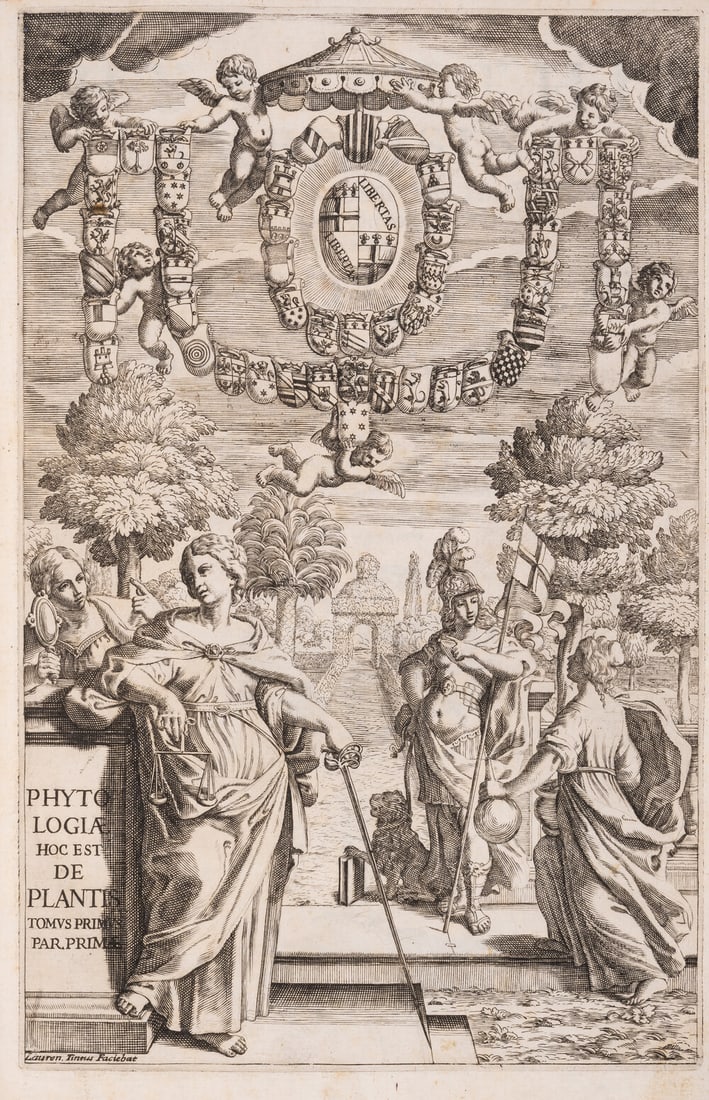 Botany.- Ambrosini (Giacinto) Phytologiæ hoc est de Plantis, part 1 vol.1 (all published), Bologna, (1 of 1)