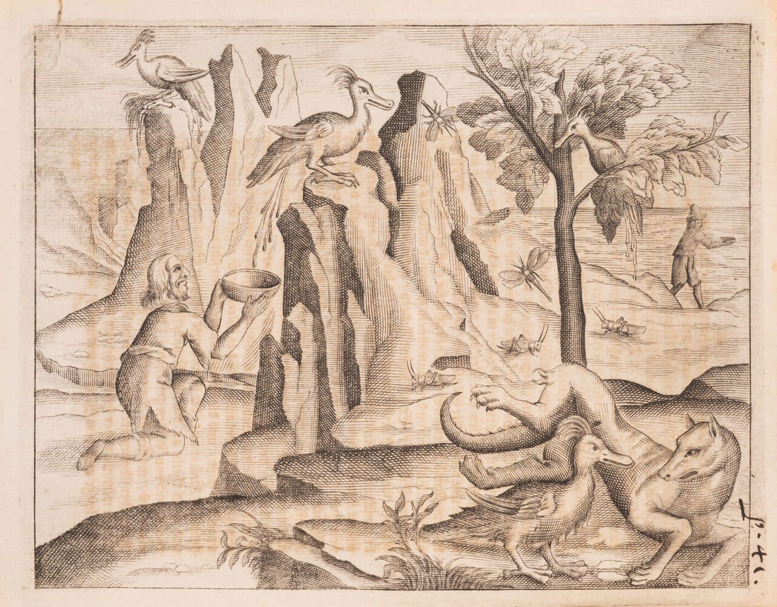 Zoology.- Klobius (Justus Fidus) Ambræ Historiam ad omnipotentis dei gloriam, et hominum sanitatem (1 of 1)