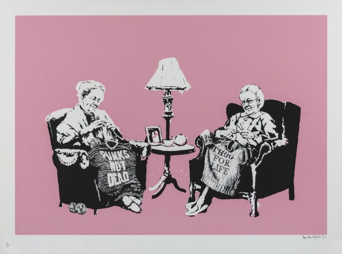 Banksy (b.1974)
Grannies (1 of 1)