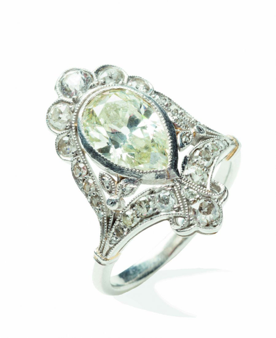 A diamond ring, early 20th century (1 of 1)