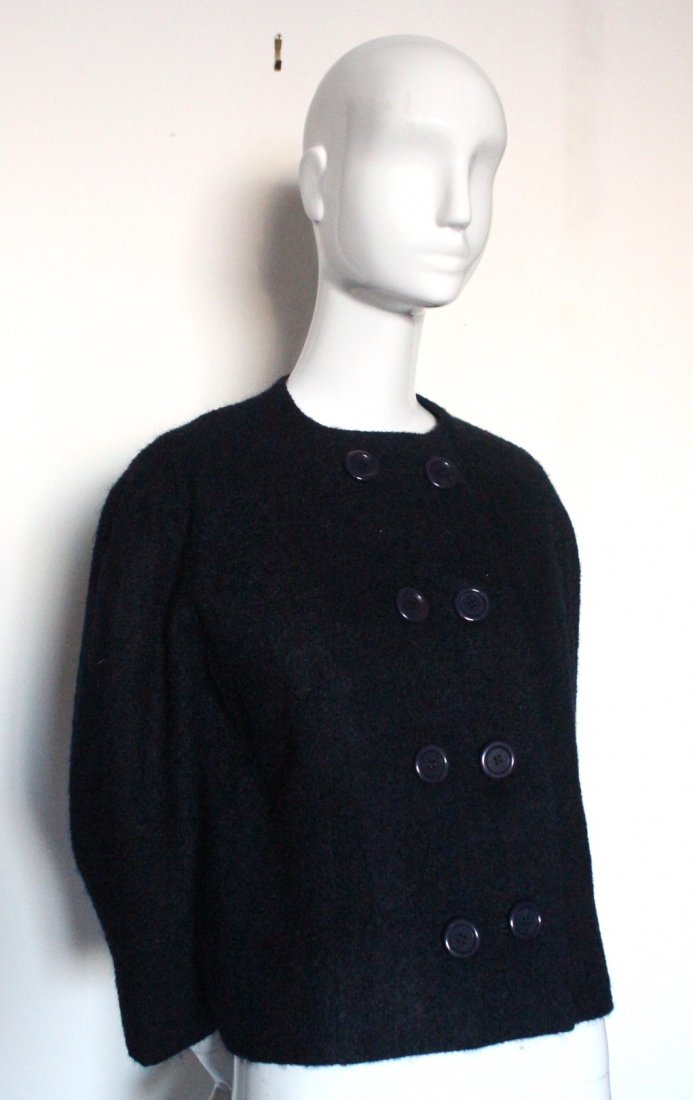 Early Pierre Cardin Couture Wool Jacket, early 1960's (1 of 3)