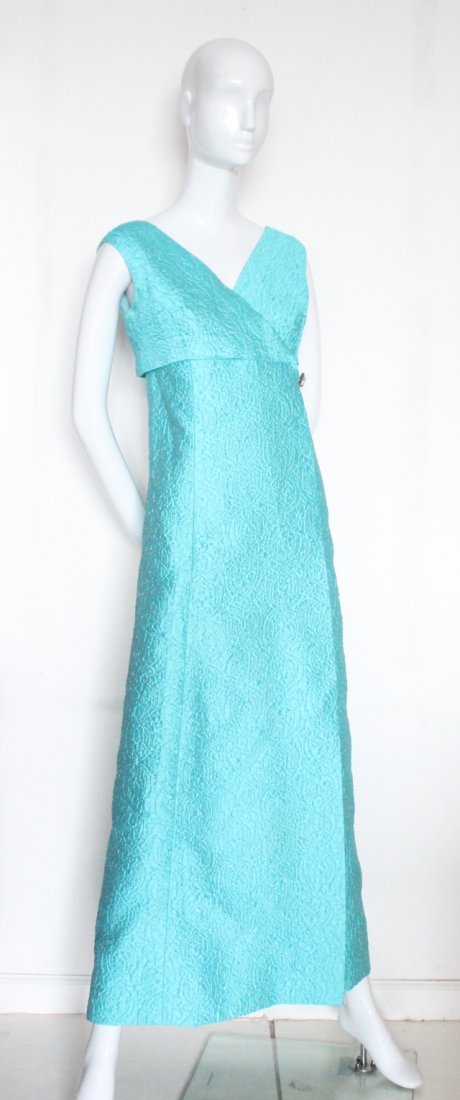 Carven Demi Couture Brocade Evening Dress (1 of 4)