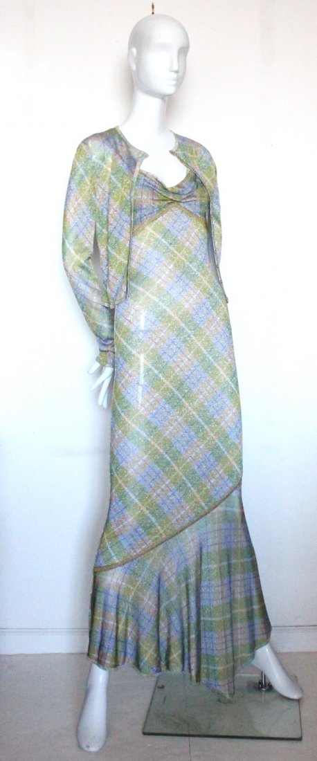 John Galliano 1930s Style Dress & Cardigan, F/W 2000 (1 of 6)