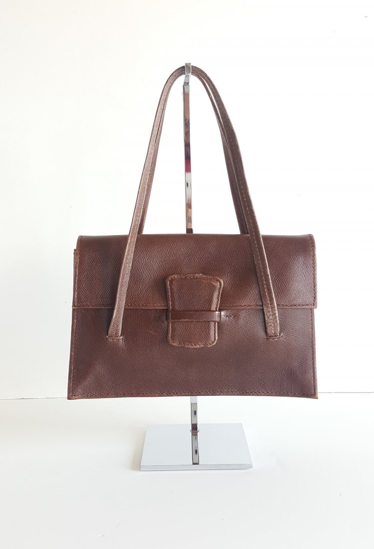 Henry Beguelin for Barney's Brown Leather Hangbag (1 of 4)