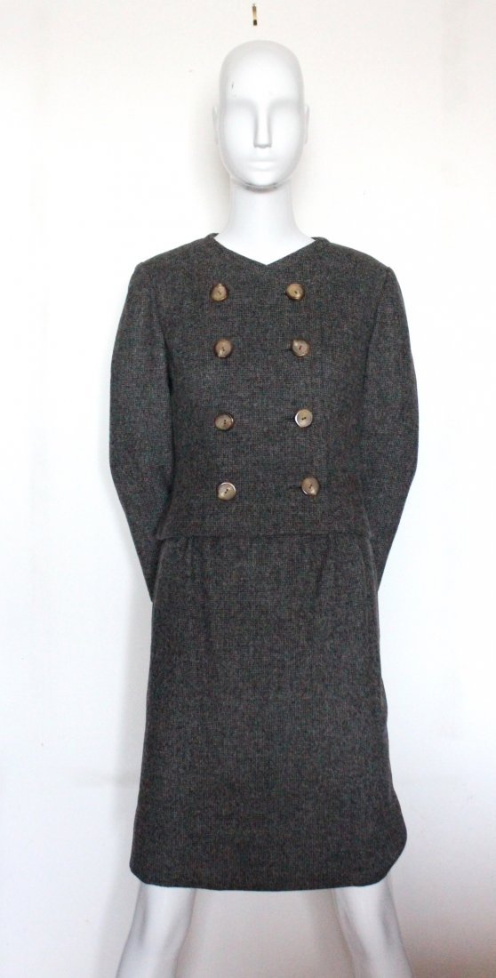 Christian Dior by Yves Saint Laurent Wool Suit, c.1960 (1 of 4)