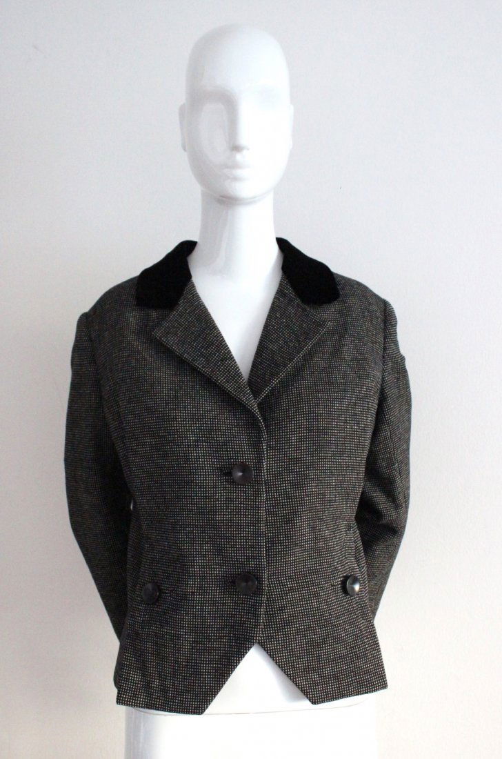 Christian Dior London Wool Tweed Jacket, c.1950's (1 of 3)
