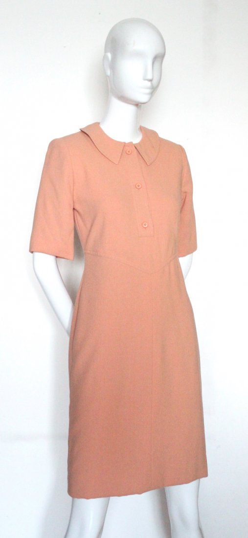 Christian Dior Haute Couture Wool Crepe Dress, S/S 1986 (1 of 5)