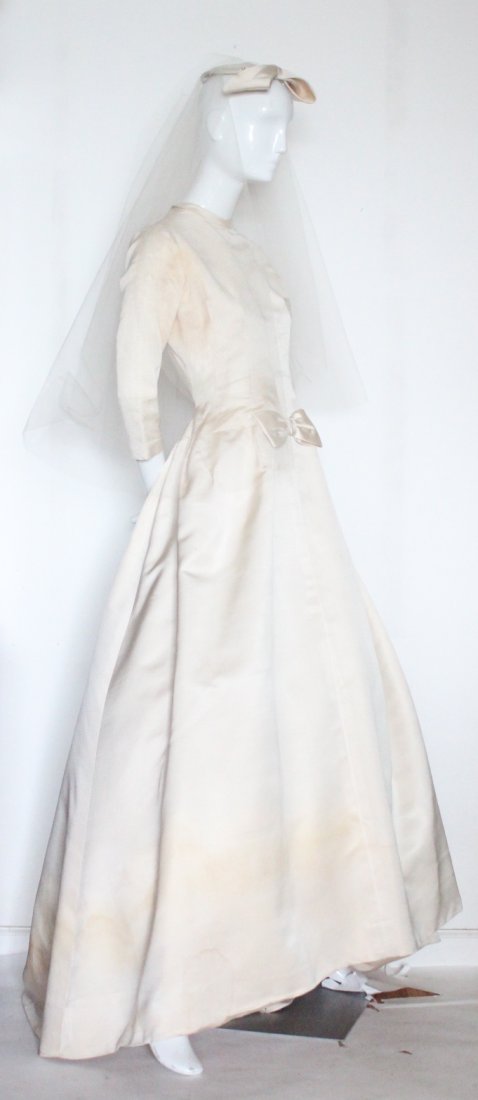 Givenchy for Henri Bendel Wedding Dress, ca. 1958 (1 of 10)