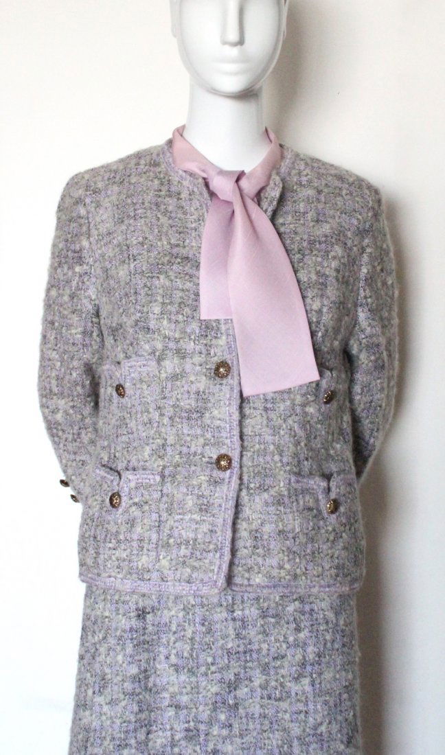 Chanel Adaptation by Buddy Bates 3 Piece Suit, ca. 1962 (1 of 7)