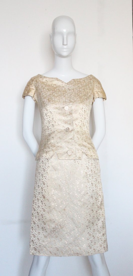 Rare Emilio Pucci Silk Brocade Suit, ca. 1960's (1 of 4)