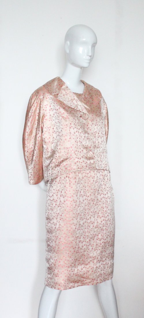 Bergdorf Goodman Brocade 3 Piece Suit, ca. 1960's (1 of 5)