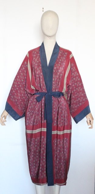 Christian Dior Boutique Monsieur Silk Robe, ca. (1 of 4)