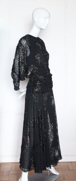 Nina Ricci Haute Couture Evening Dress,c.late 1970's (1 of 4)