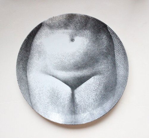Fornasetti Tema E Variazioni #305 Plate, c.1970s-80s (1 of 2)