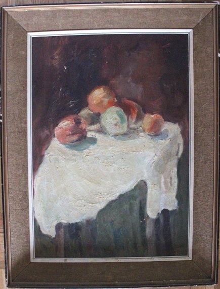 Duran Signed Mid Century Still Life, Oil on Canvas (1 of 2)