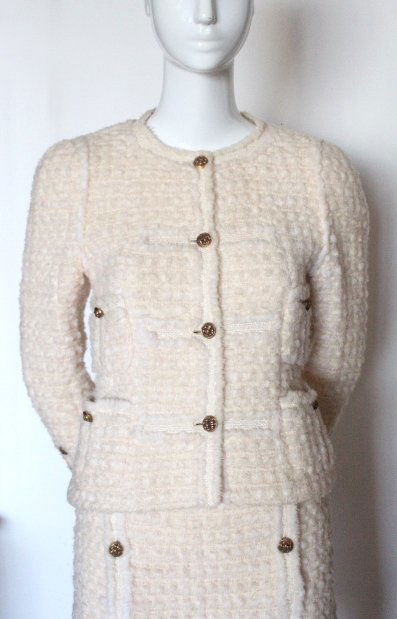 Chanel Haute Couture by Lagerfeld Suit, c.early 1990's. (1 of 4)