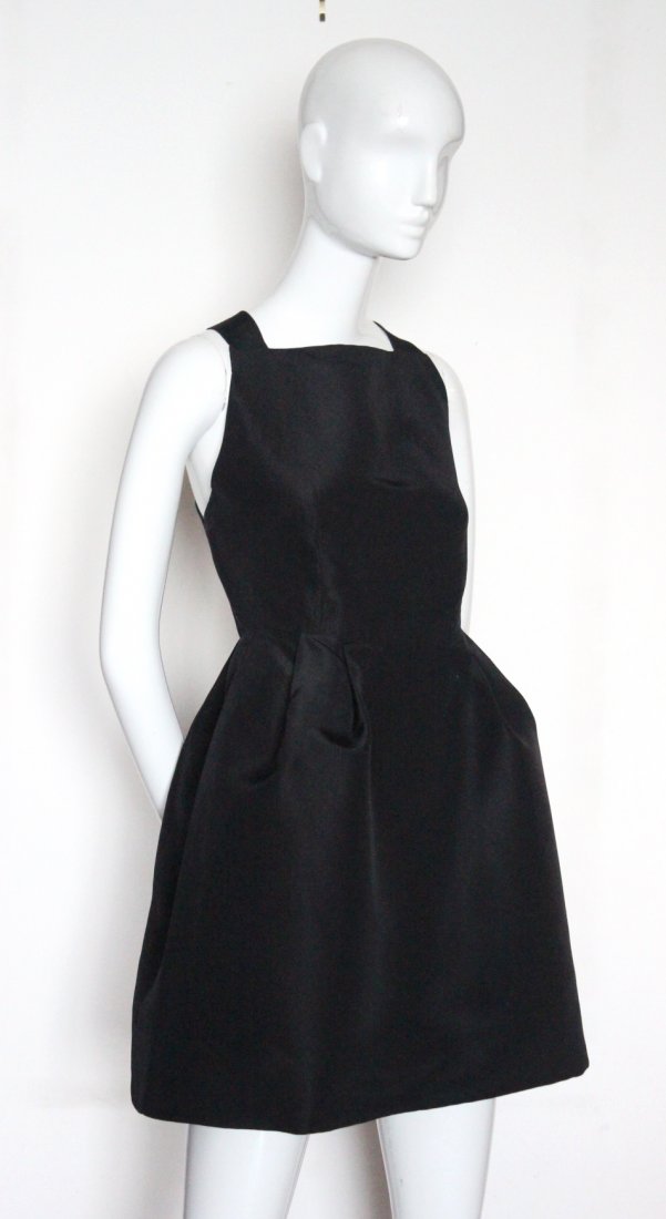 Givenchy Haute Couture Little Black Dress, ca. 1990's (1 of 4)