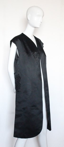 Florence Lusting Couture Silk Evening Vest, ca.1950's (1 of 4)