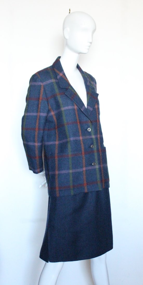 Chloe by Lagerfeld Wool Tweed Suit, early 1980's (1 of 4)