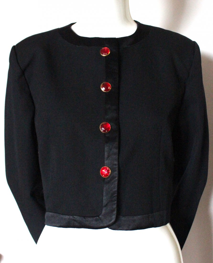 Givenchy Nouvelle Boutique Evening Jacket, c.1980's (1 of 3)