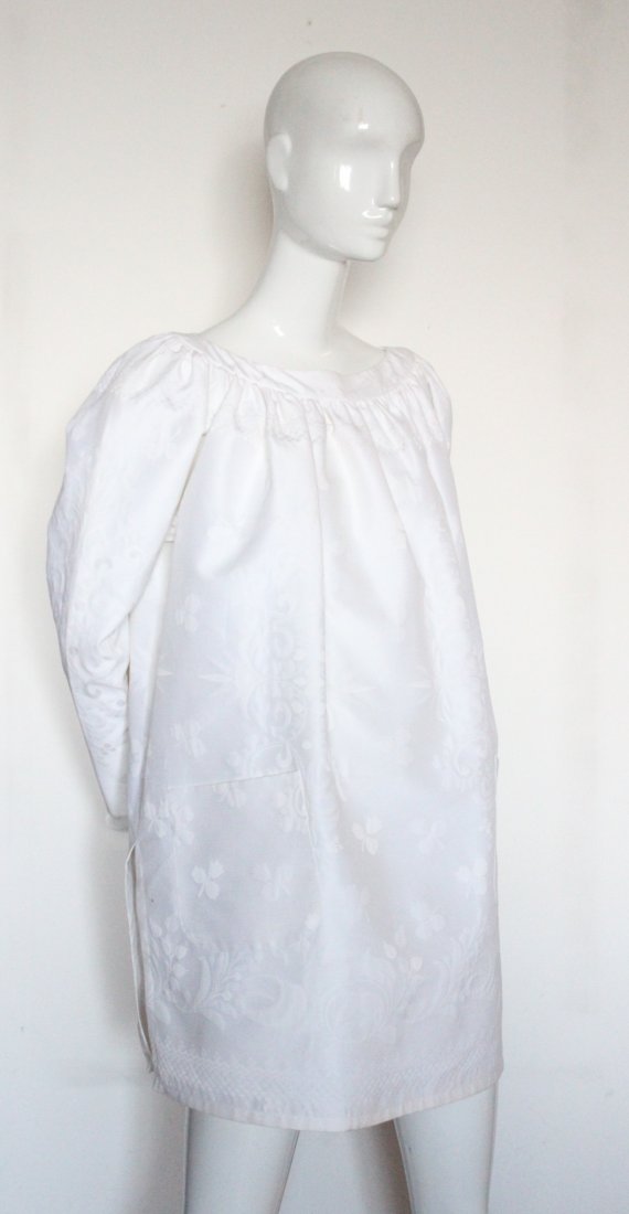 Christian Lacroix White Tunic Dress, S/S 1993 (1 of 4)