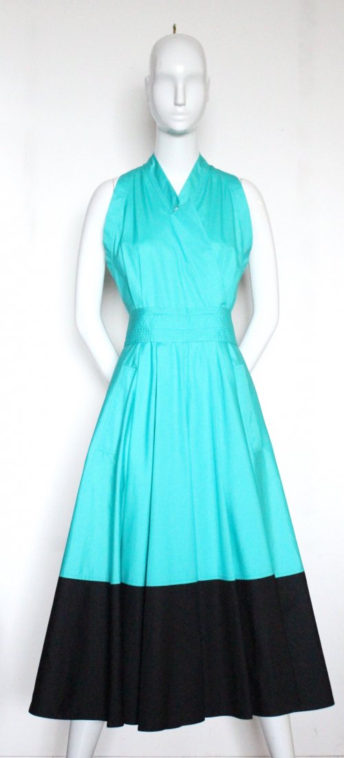 Gianfranco Ferre Cotton Dress, ca. 1990's (1 of 5)